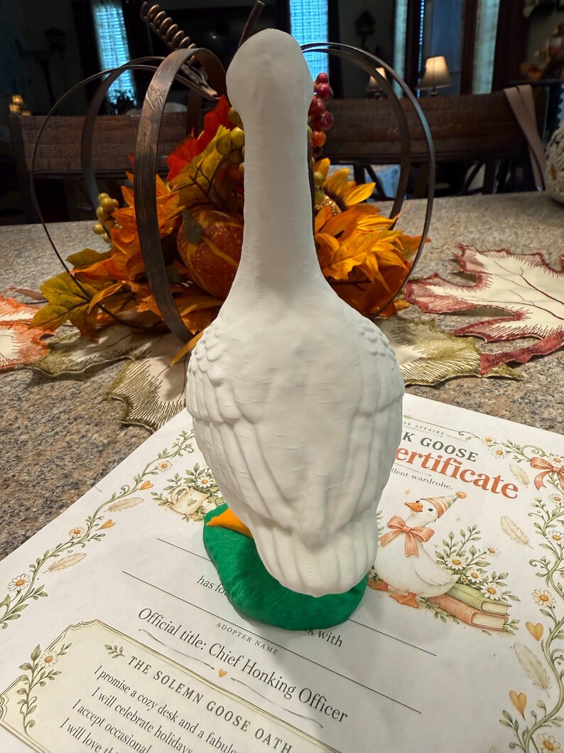 Desk Goose w/ Adoption Papers image 5
