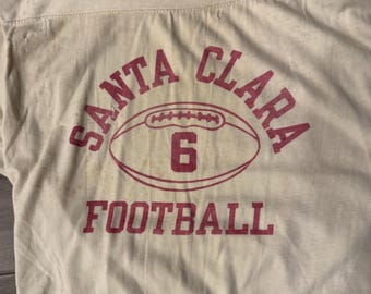 Vintage 1950s Champion Knitwear Football Jersey Men's 38 / True
