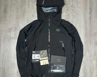 Arcteryx Beta AR Jacke Schwarz - Wasserdichte GORE-TEX Pro Shell