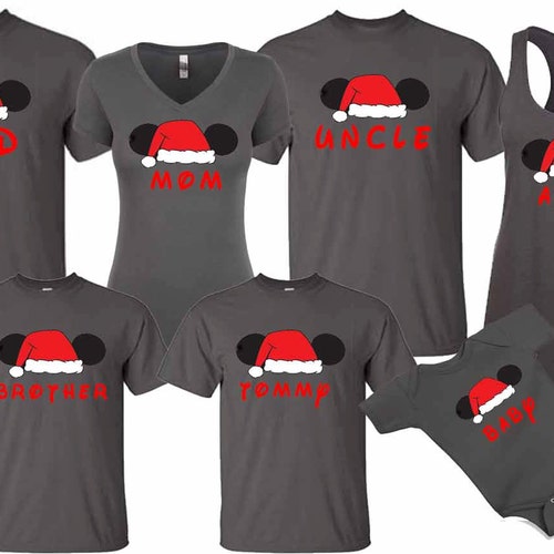 Disney Christmas Shirt. 2020 Disney Christmas Shirts. Family Etsy