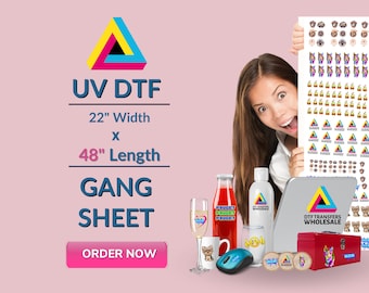 UV DTF wraps, custom uv dtf transfer wrap, same day service, wholesale prices, custom stickers, no heat needed, uv dtf custom prints