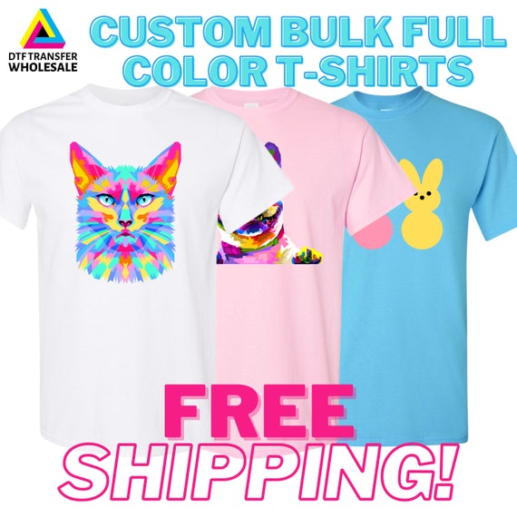 Bulk Custom T-Shirts