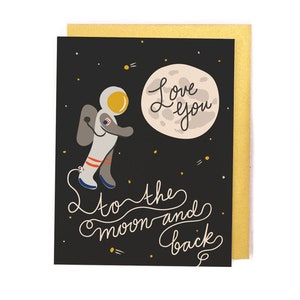 Love You to the Moon Card image 1