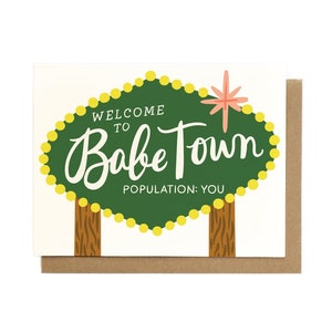 Babe Town Card