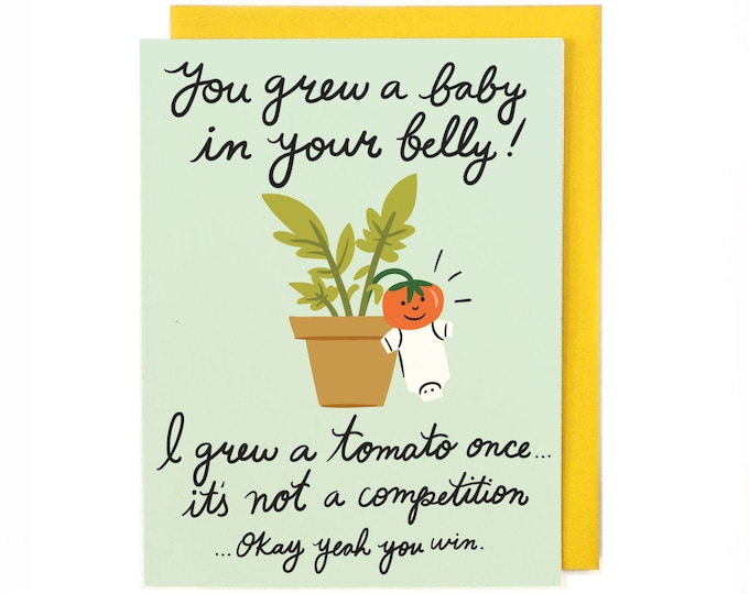 Tomato Baby Card