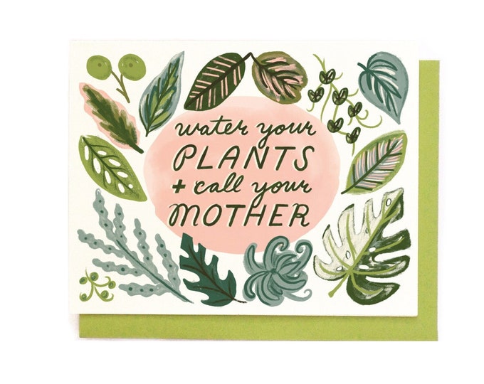 Plant Mother Card
