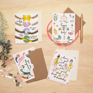 Pick any 4 Cards - Buy 3 Get 1 FREE greeting cards stationery paper goods promo deal package sale