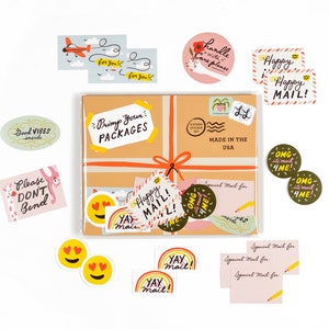 Primp your Packages Sticker Set for Mail image 2
