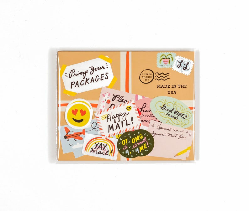 Primp your Packages Sticker Set for Mail image 1