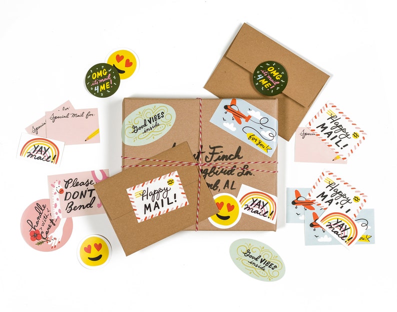 Primp your Packages Sticker Set for Mail image 3