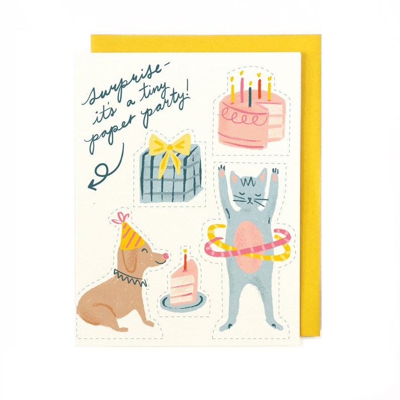 Tiny Paper Party Card image 1