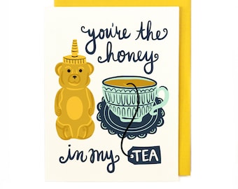 Honey Tea Card