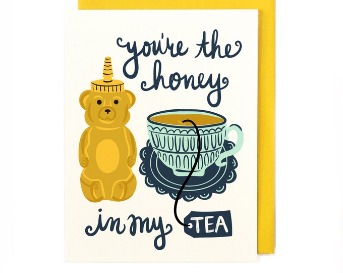 Honey Tea Card