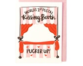 50% Off Sale - Kissing Booth Card