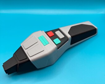 Star Trek Phaser 3d Printed Prop, DS9, Voyager, Next Generaton, Custom Button Colours