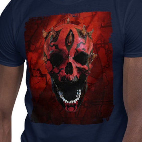 darth maul skull shirt