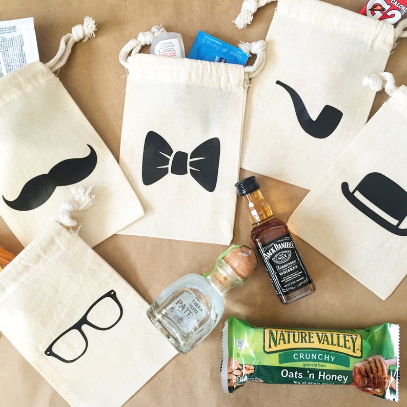 GROOMSMEN GIFT BAGS bachelor party bag hangover kit Etsy