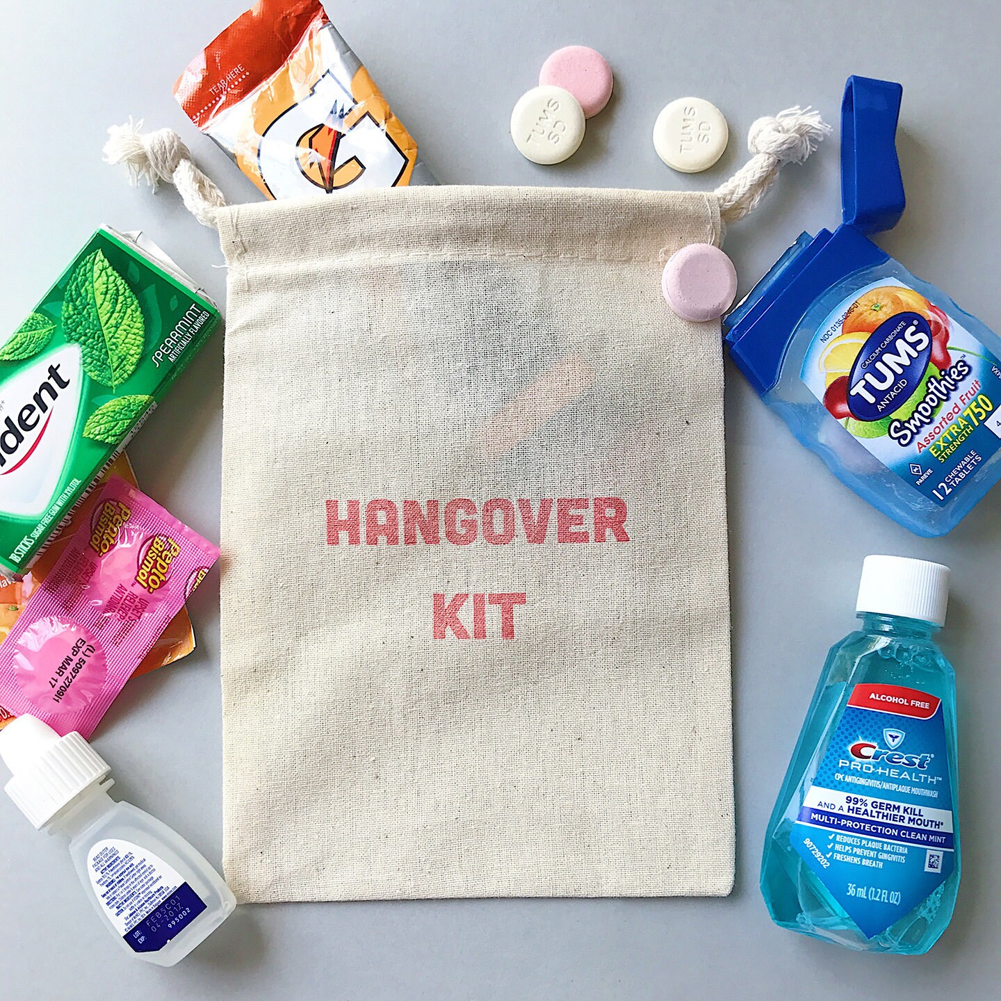 60th Birthday Party Hangover Recovery Kit With Supplies 45 OFF