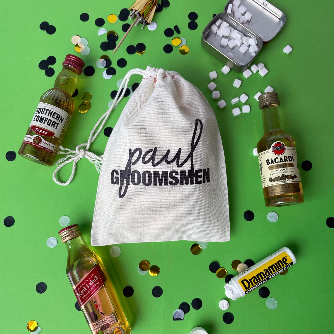 GROOMSMEN GIFT BAGS Hangover Kit Survival Bag Groomsmen Etsy