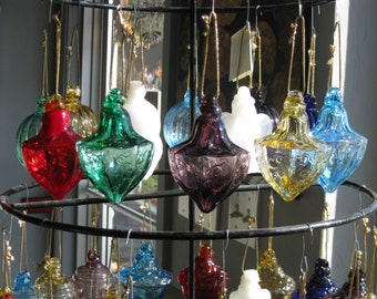 Molde vidrio soplado ornamento Flutted Millennium