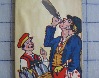 Novedad broma tarjeta bar broma broma