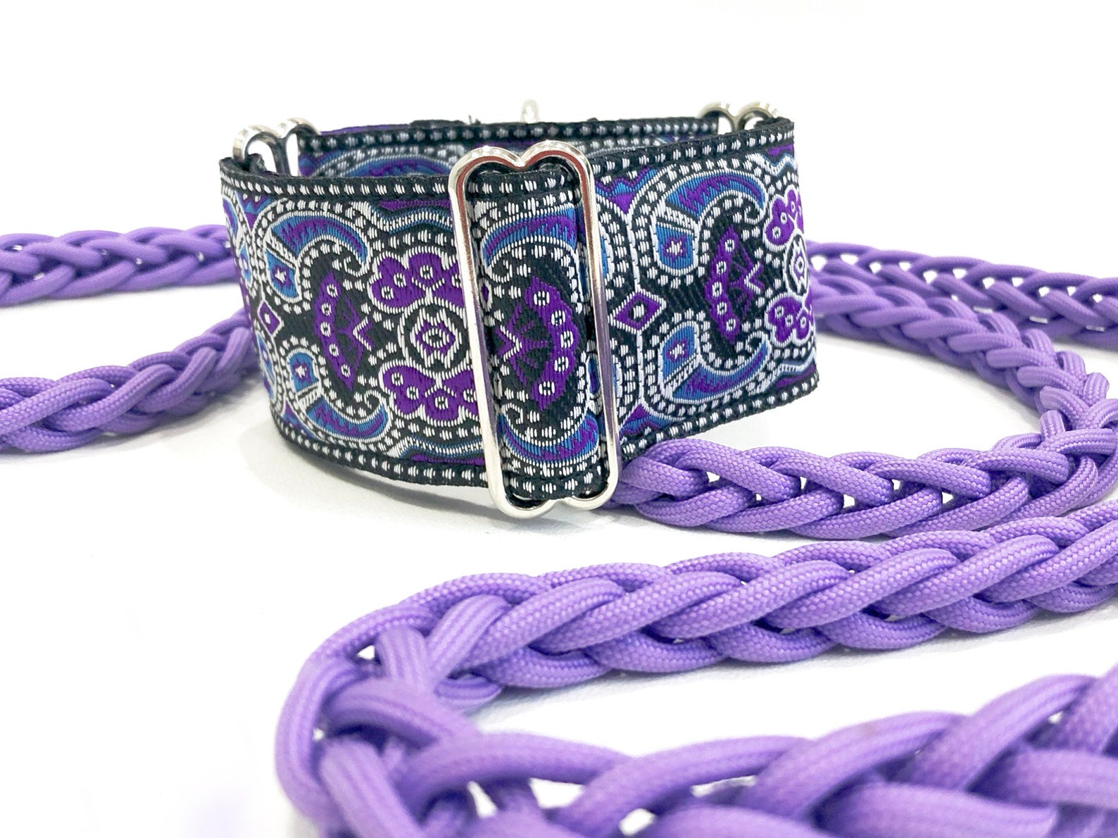 Greyhound collar Whippet martingale dog collar and leash Etsy