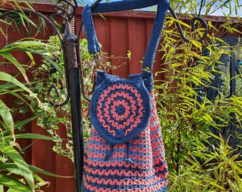 Vivid Bucket Bag Crochet Pattern English US+UK Terms  display picture 2
