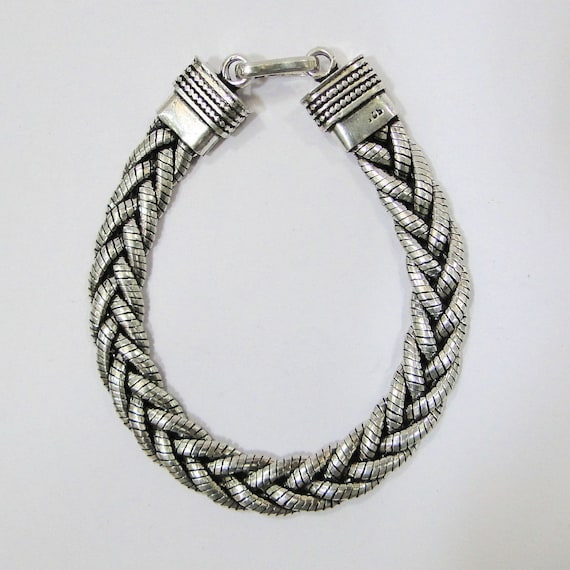 Buy quality 925 Pure Silver Cuban Bracelet in New Delhi