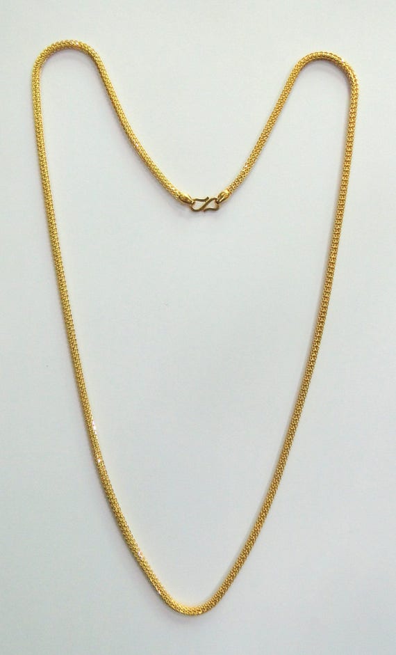 Vintage Solid 22K Gold Handmade Jewelry 