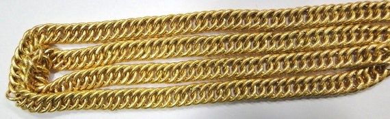 Vintage Antique Solid 22k Gold Link Chain Necklac… - image 4