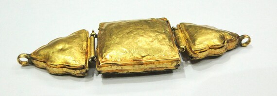 Vintage antique Solid 22K Gold Jewelry Diamond Po… - image 4