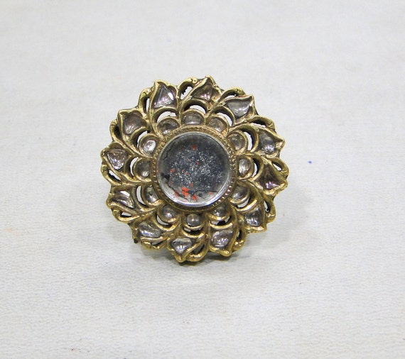 Antique Golden Finger Ring Sku 5903 E2 at Rs 62.00 | Malad East | Mumbai|  ID: 2850467463162
