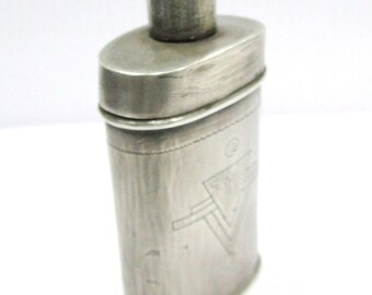 Vintage Antique Collectible Old Silver Pill Box India