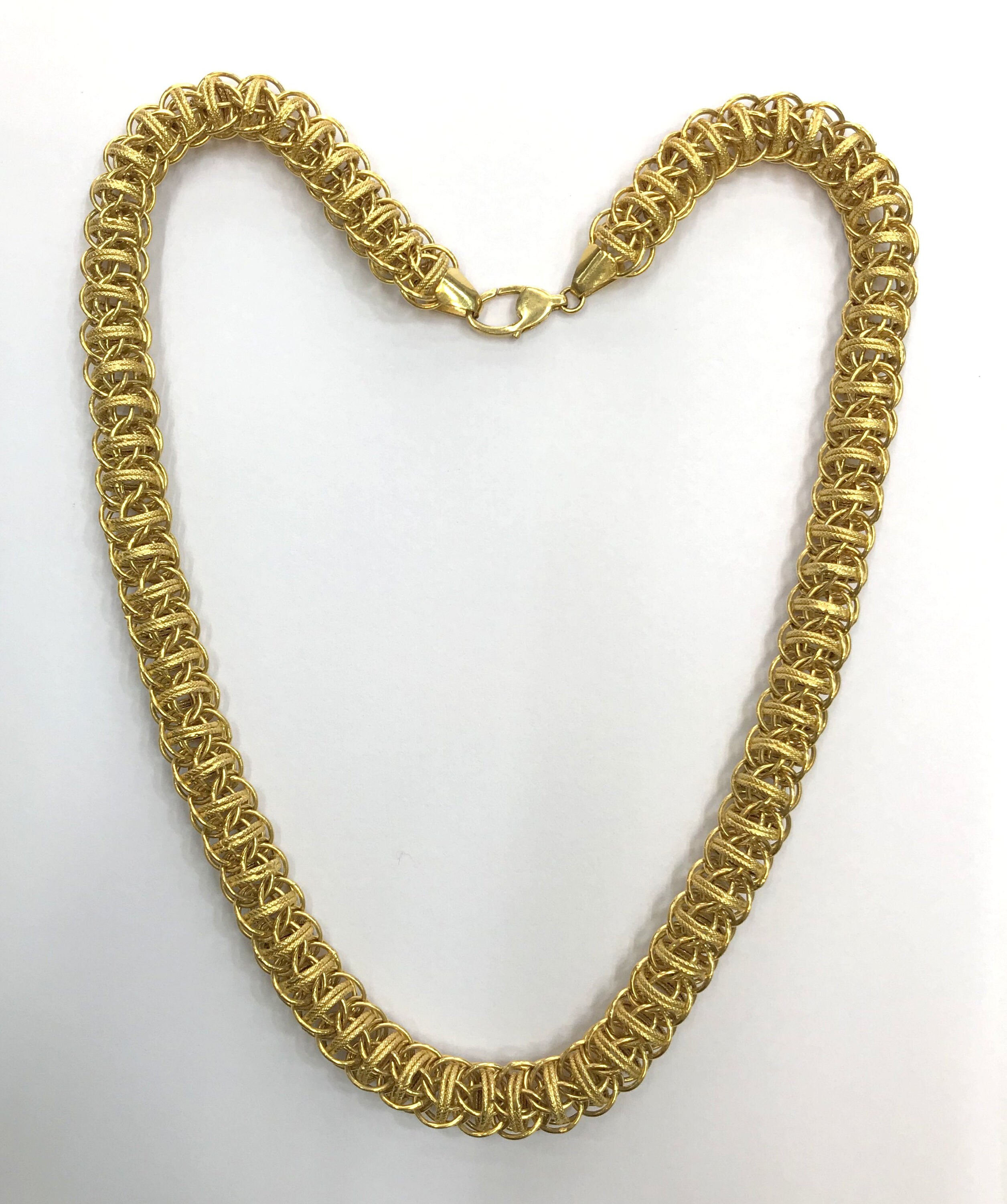 Fabulous Vintage Handmade Solid 22K Gold Jewelry Chain - Etsy Hong Kong