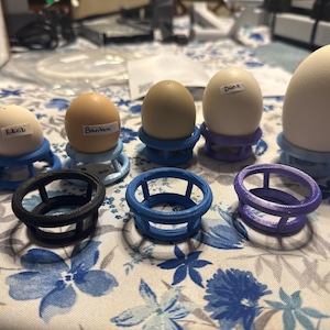 1 DOZEN Hatching Rings (medium) - imperfects