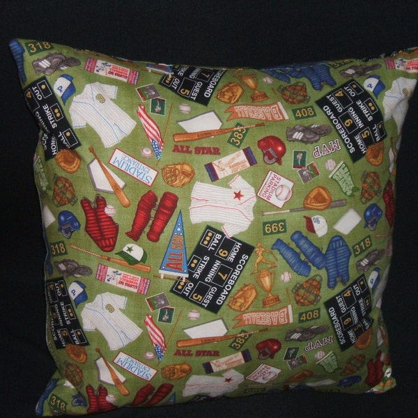 Baseball Pillow Etsy