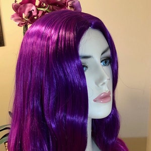 CHESHIRE CAT Purple to Pink Ombre wig, so soft, ready to ship image 2