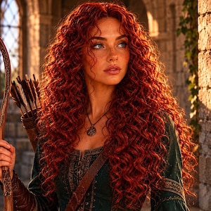 Merida Wig - Etsy