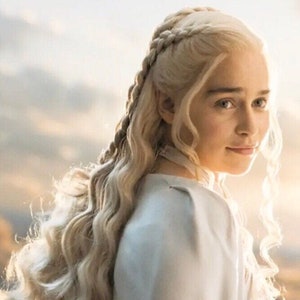 DANI Wig, Game Of Thrones Braided Cosplay Wig *READY to SHIP*