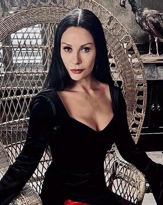 black dress akira Morticia Addams Black Dress for Smartdoll or DD – Dollgerie