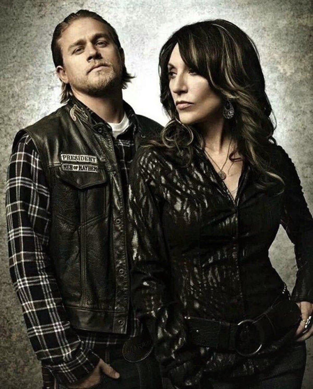 GEMMA Wig Sons of Anarchy Long, Wavy Wig, With Thin Highlights Etsy