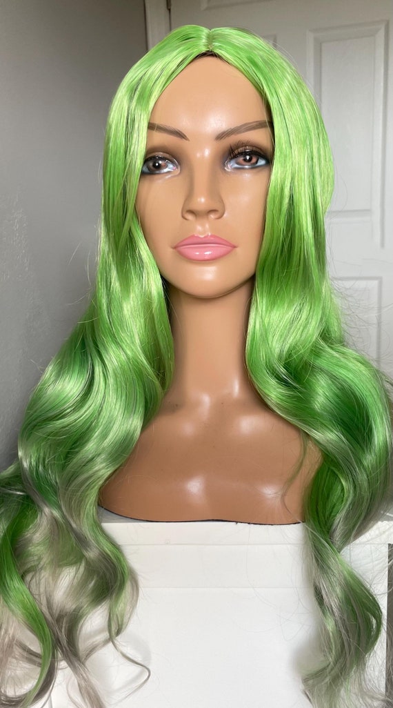 Light green cosplay wig discount