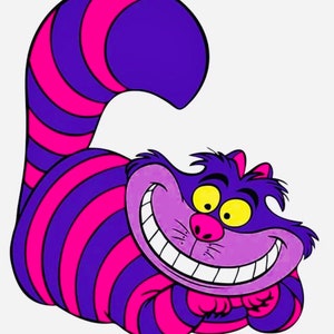 CHESHIRE CAT Purple to Pink Ombre wig, so soft, ready to ship image 4