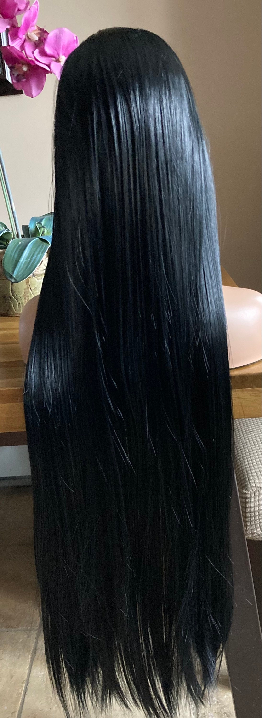 ISABELA WIG from the movie Encanto Very long, black, wavy wig that