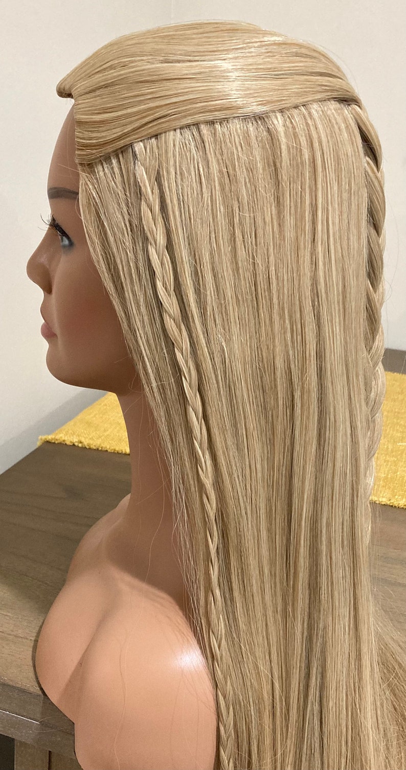 LEGOLAS Wig Lord of the Rings Braided Cosplay Wig READY to Etsy