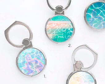 iPhone Ring Stand Water Print Ring Stand Phone Mount Holder iPhone Ring Case iPhone Ring Grip iPhone Ring Case Finger Ring 10.