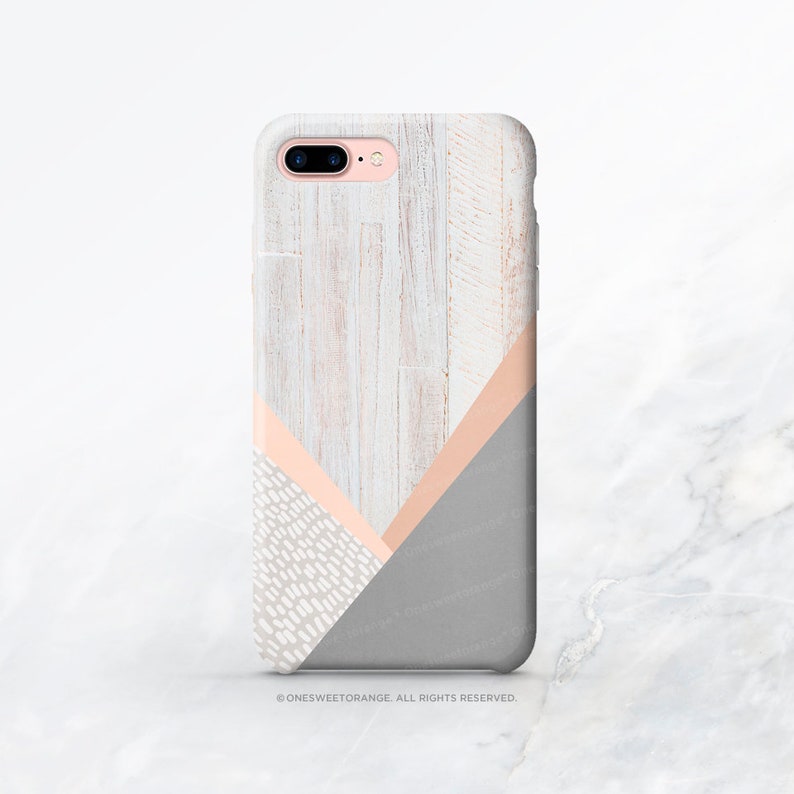 iPhone 15 iPhone 14 Case iPhone 12 Case Wood Geometric iPhone 11 Pro Case iPhone 11 Pro Max Case iPhone XS Case iPhone XS Max T163 image 3