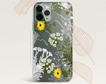iPhone 16 Case iPhone 15 Case iPhone 14 Case iPhone 13 Case iPhone 12 Case Floral iPhone 11 Pro Case Clear Rubber Case U422