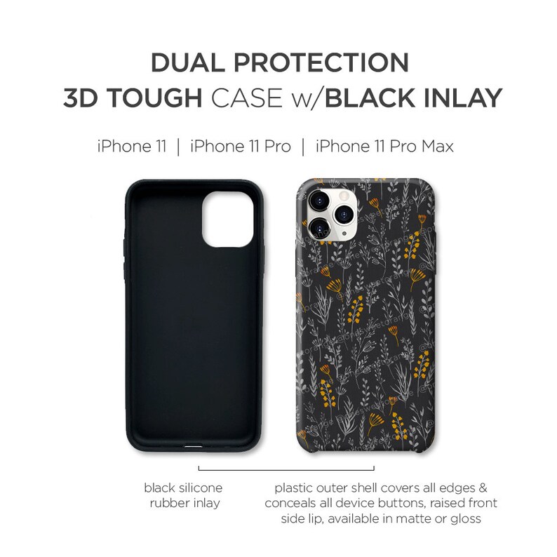 iPhone 16 Case iPhone 15 iPhone 14 Case iPhone 12 Case Floral iPhone 11 Pro Case iPhone 11 Pro Max Case iPhone XS Max Case I110 image 2