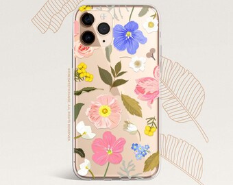 iPhone 16 Case iPhone 15 Case iPhone 14 Case iPhone 13 Case iPhone 12 Case Floral iPhone 11 Pro Case Clear Rubber Case U270